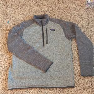 Mens Patagonia half zip up jacket